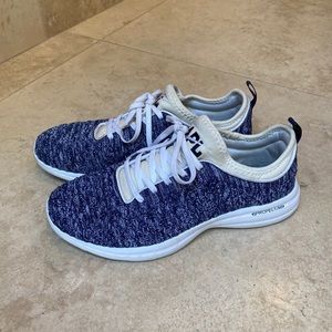 APL blue white trainers